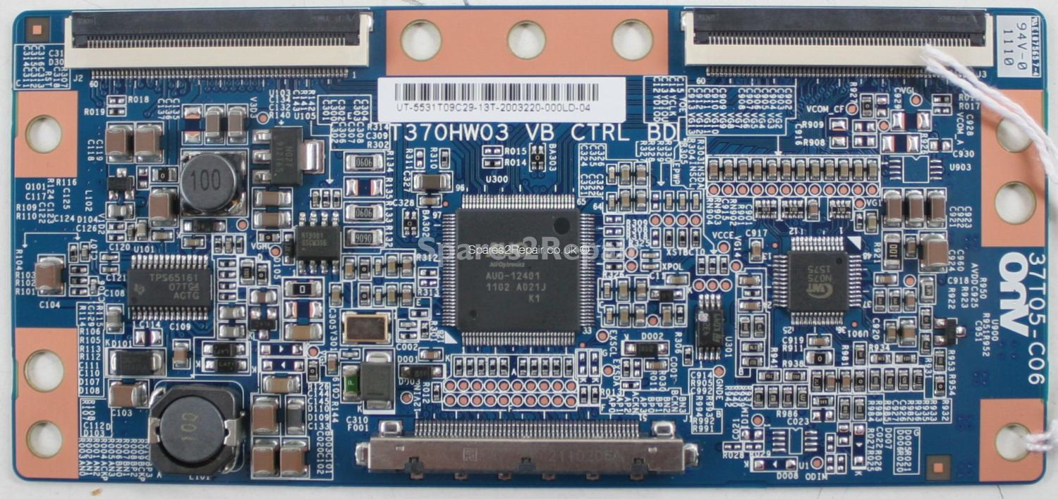 LG 32LK450U-ZB - T-Con - 55.31T09.C29 - 37T05-C06 - T370HW03 VB CTRL BD