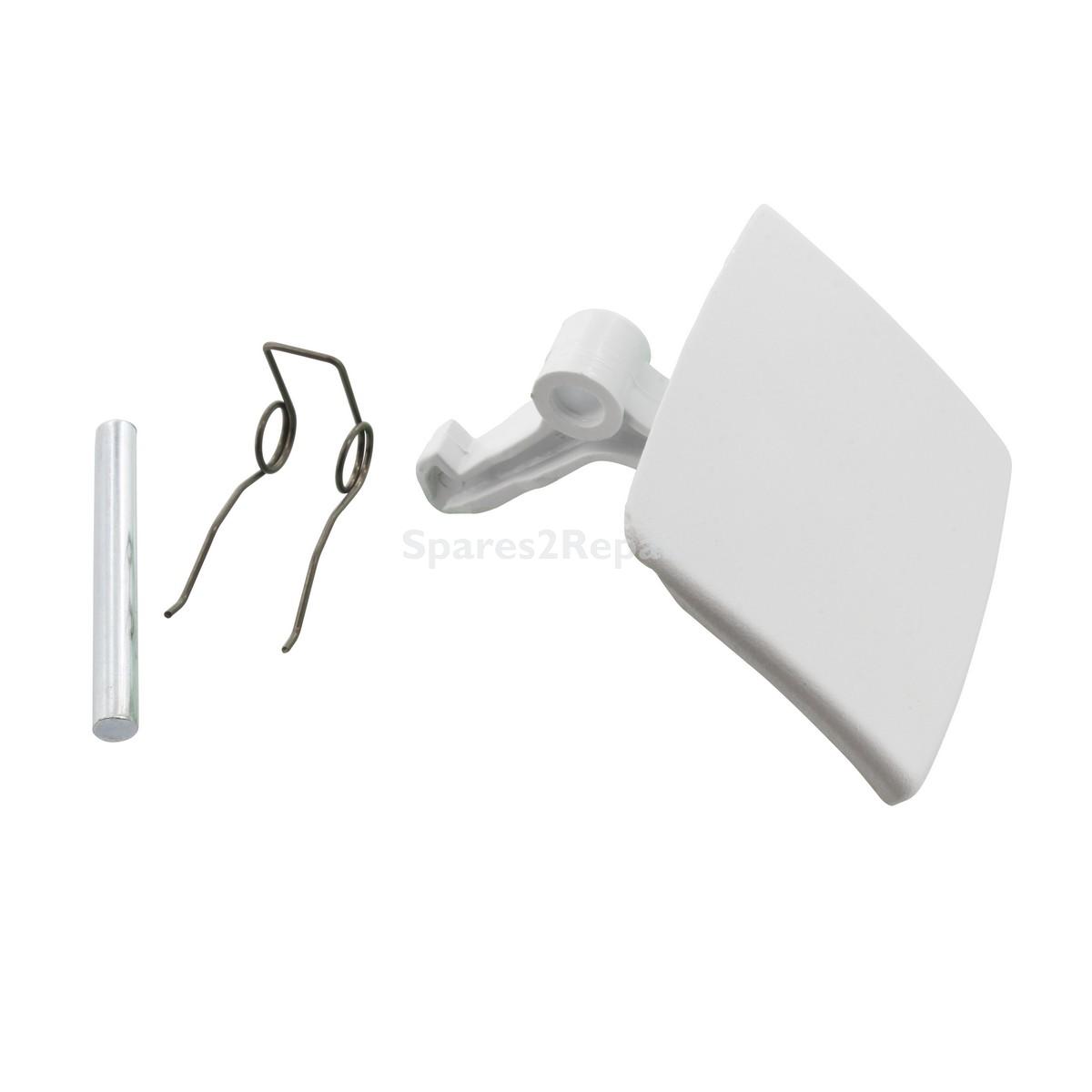 Compatible for Bosch WFB, WVF; Siemens WM Series White Plastic Door Handle Kit