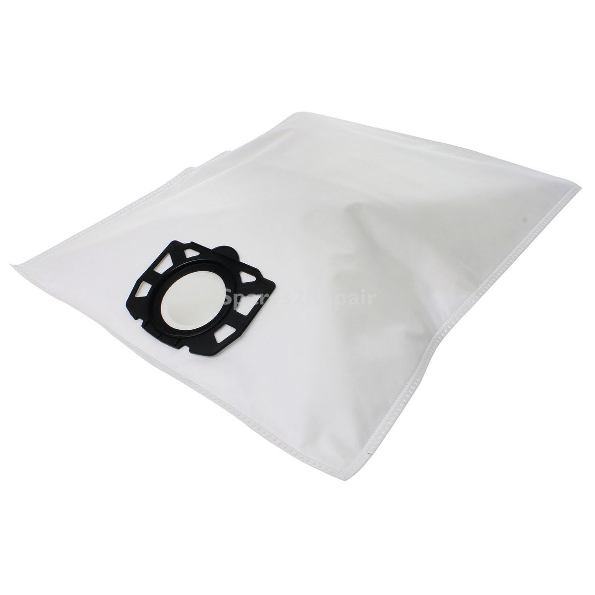 Compatible for Karcher 'KFI487' Type MV4-MV6, WD4-WD6 Series Wet & Dry Series Vacuum Cleaner SMS Bags (Pack of 4)