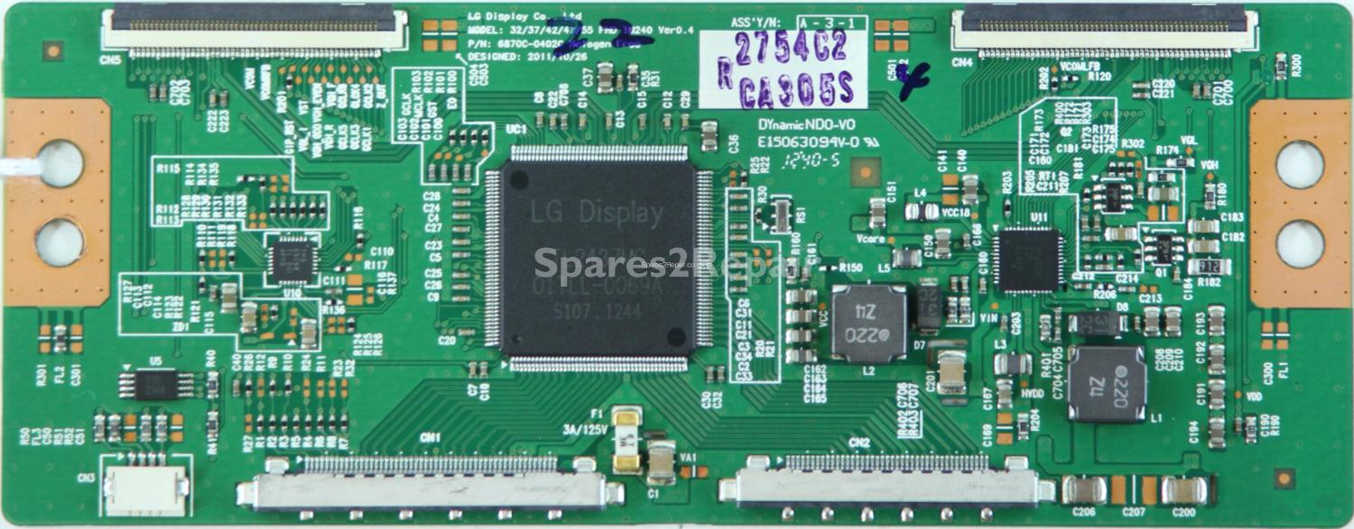 Panasonic TX-55AS650B - T-Con - 6871L-2754C - 6870C-0402C