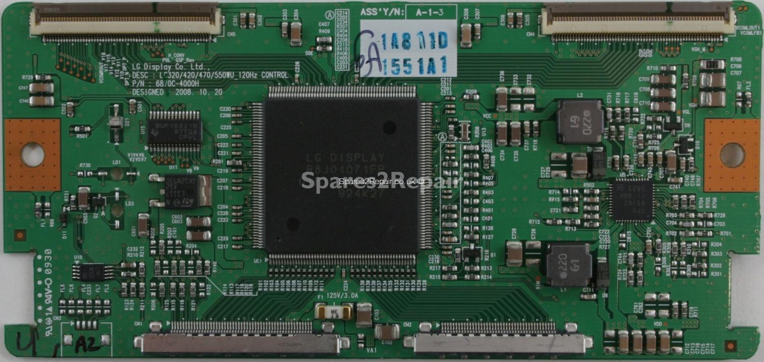 Philips 42PFL8404H/12 - LVDS - 6870C-4000H - 6871L-1551A - LC320/420/470/550WU_120Hz CONTROL