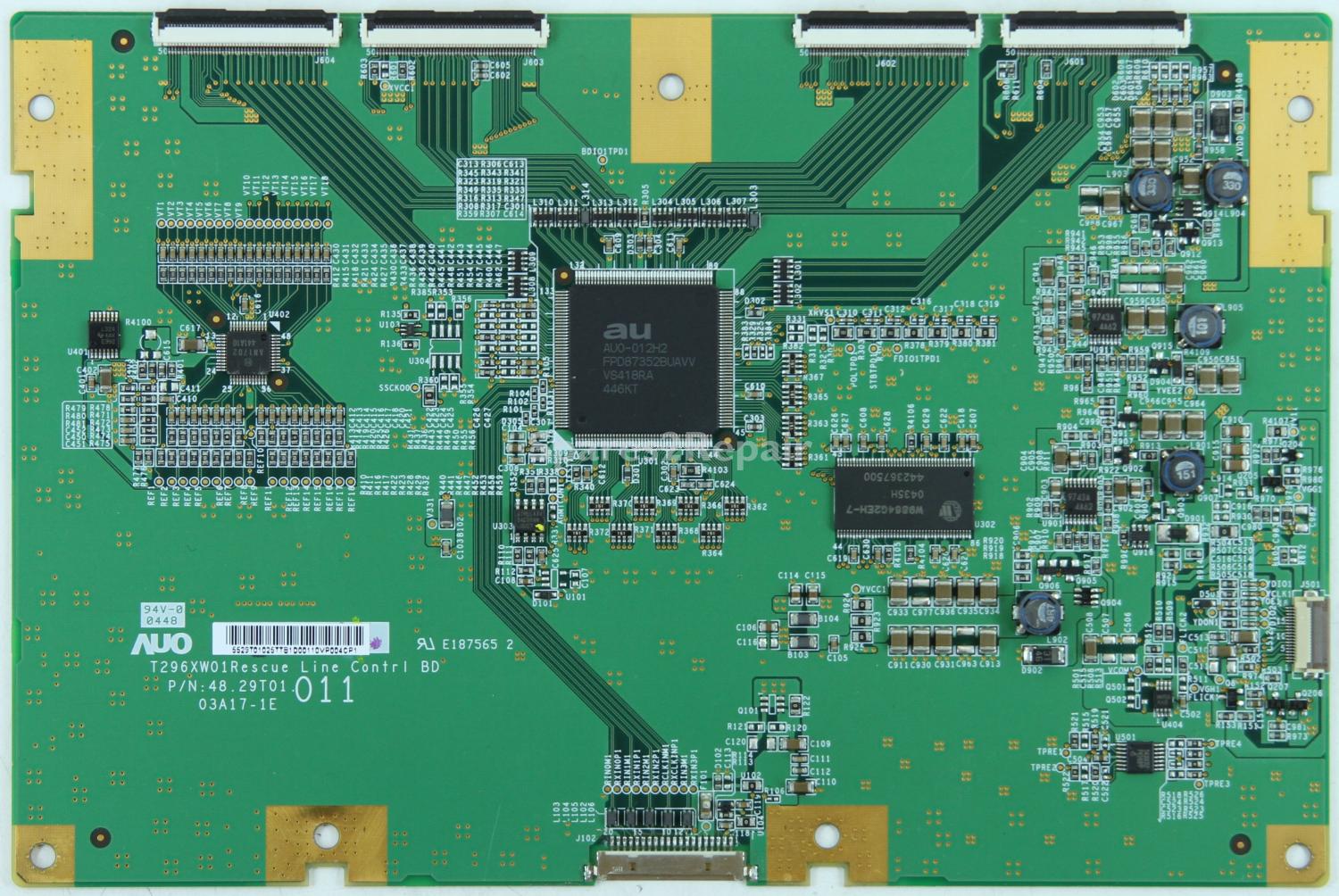 Philips 30PF9946/12 - LVDS - 48.29T01.011 - 03A17-1E - T296XW01 - 55.29T01.025