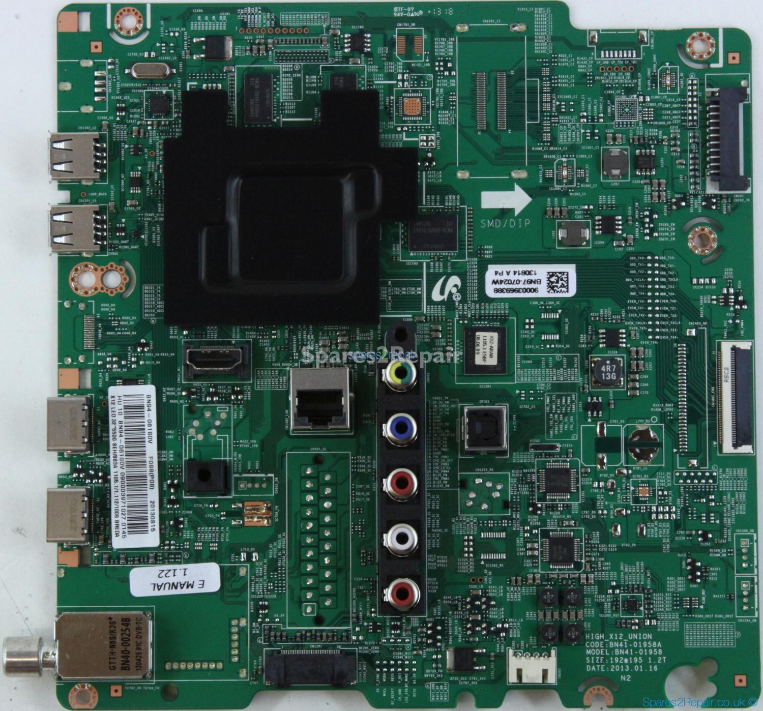 Samsung UA46F5500ARLXL - Main AV - BN94-06765Q