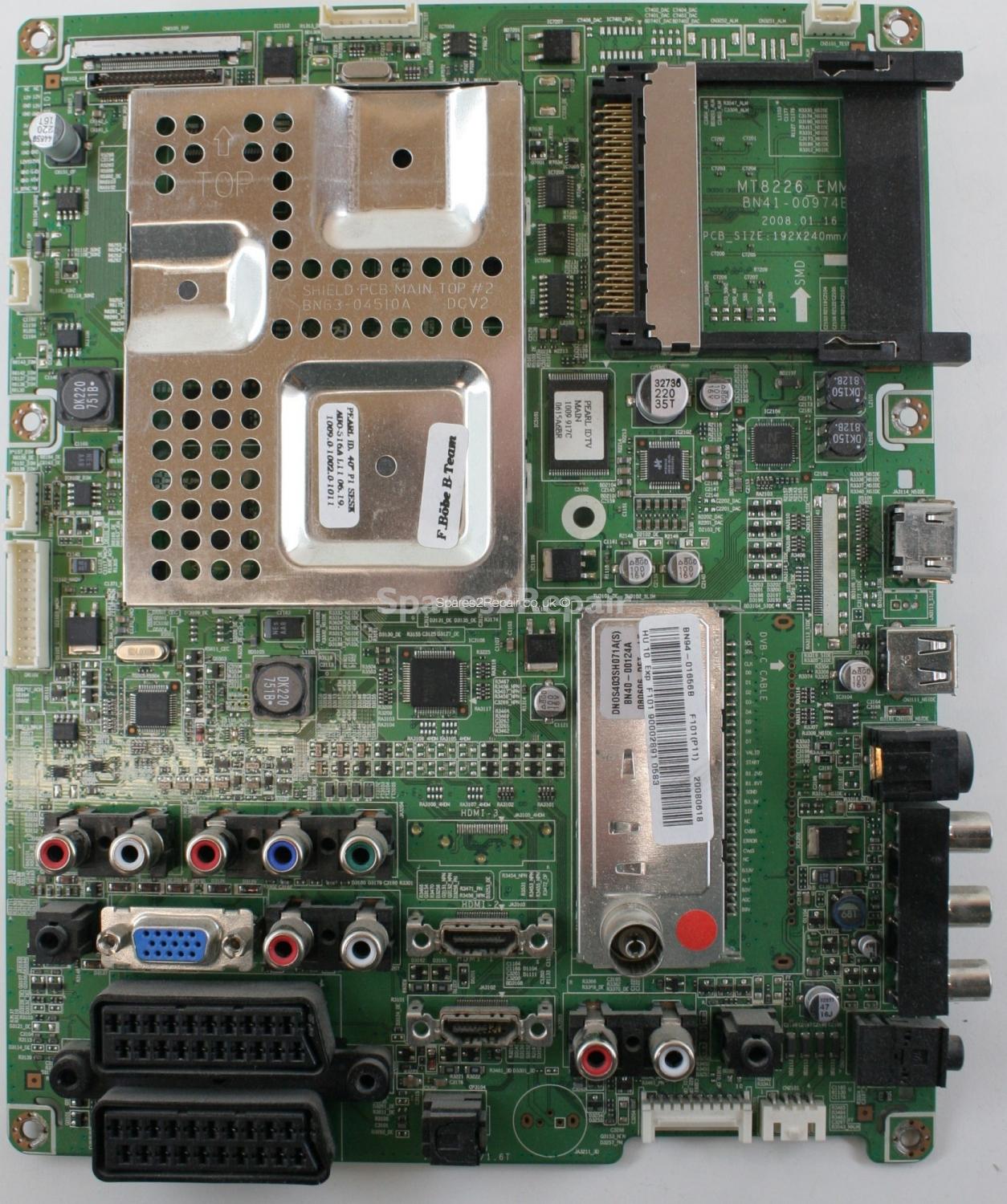 Samsung LE40A557P2F - Main AV - BN94-01656B - BN41-00974B - MT8226_EMMA