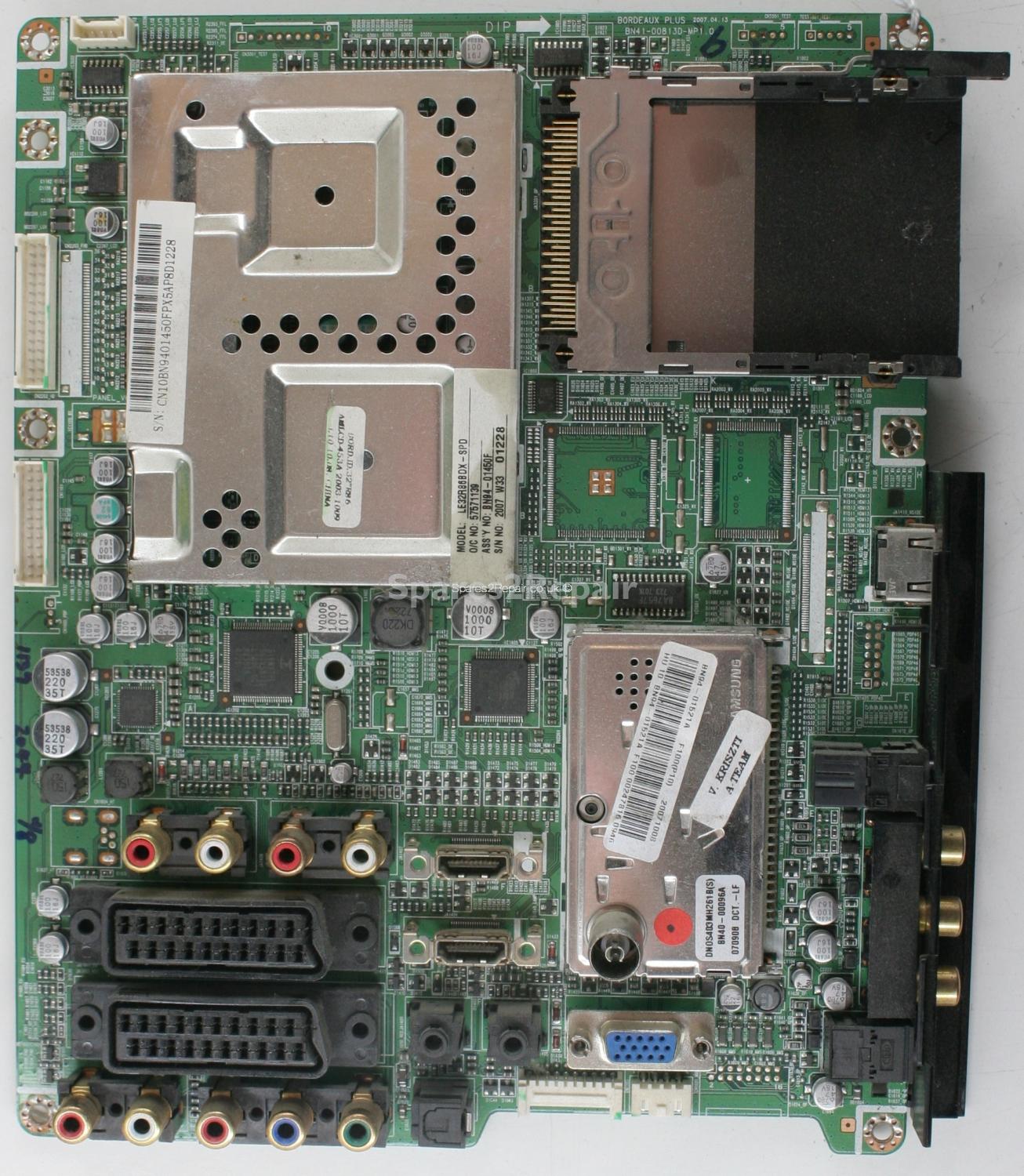Samsung LE32R86BD - Main AV - BN41-00813D - BN94-01521A - BORDEAUX PLUS