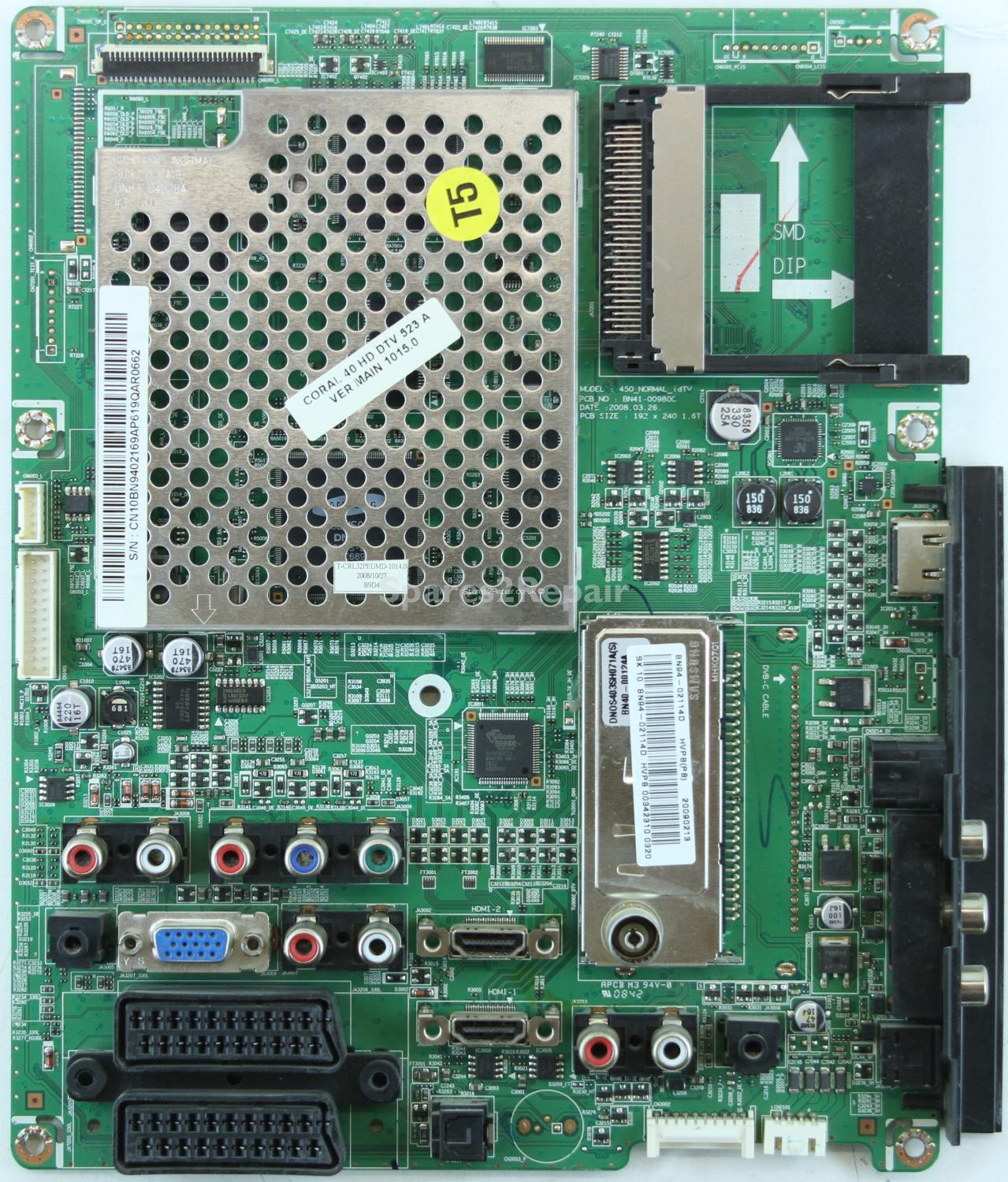 Samsung LE40A457C1D - Main AV - BN94-02114D - BN41-00980C - BN94-02169A - 450_NORMAL_iDTV
