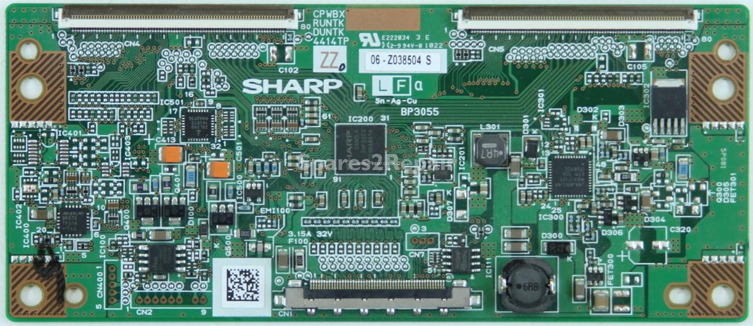 Samsung UE40C5100 - T-Con - CPWBX4414TP - RUNTK4414TP - DUNTK4414TP ZZ - BP3055