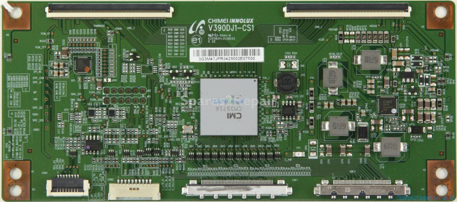 Seiki SE39UA01UK - T-Con - V390DJ1-CS1 e1 - 3G3M47JPR3429002E07500