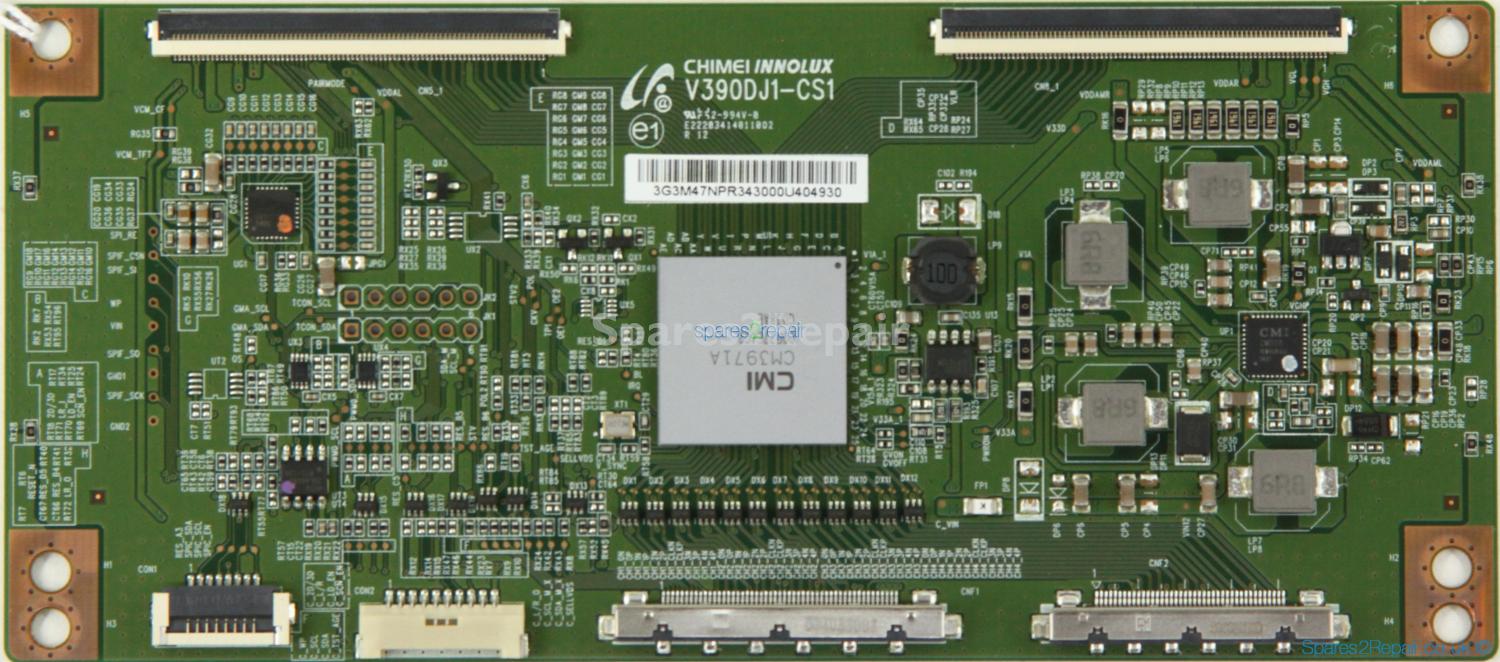 Seiki SE39UA01UK - T-Con - V390DJ1-CS1 e1 - 3G3M47NPR343000U404930