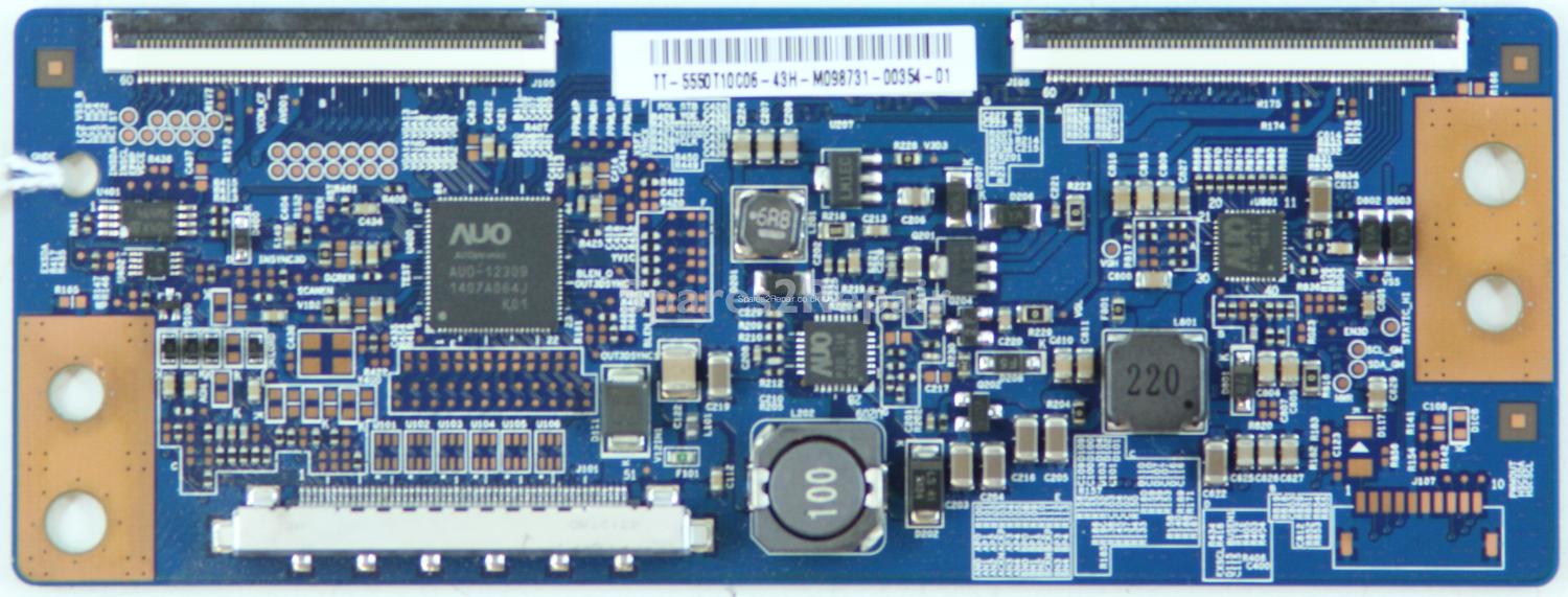 Sharp LC-50LD266K - T-Con - 55.50T10.C06 - 50T10-C02 - T500HVD02.0 CTRL BD