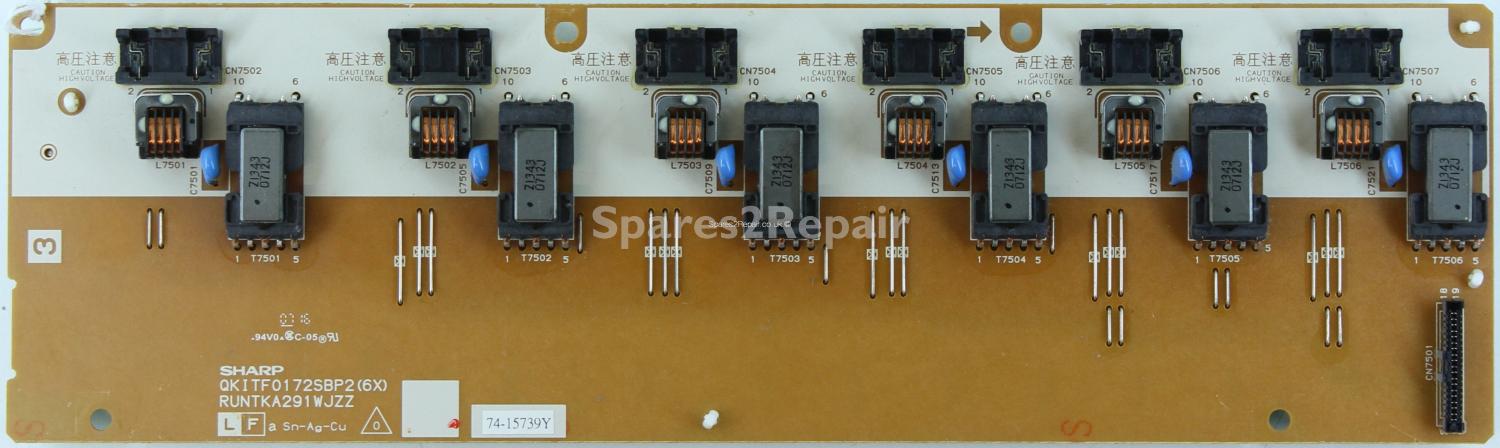 Sharp LC-46XL1E - Inverter - QKITF0172SBP2 (6X) - RUNTKA291WJZZ