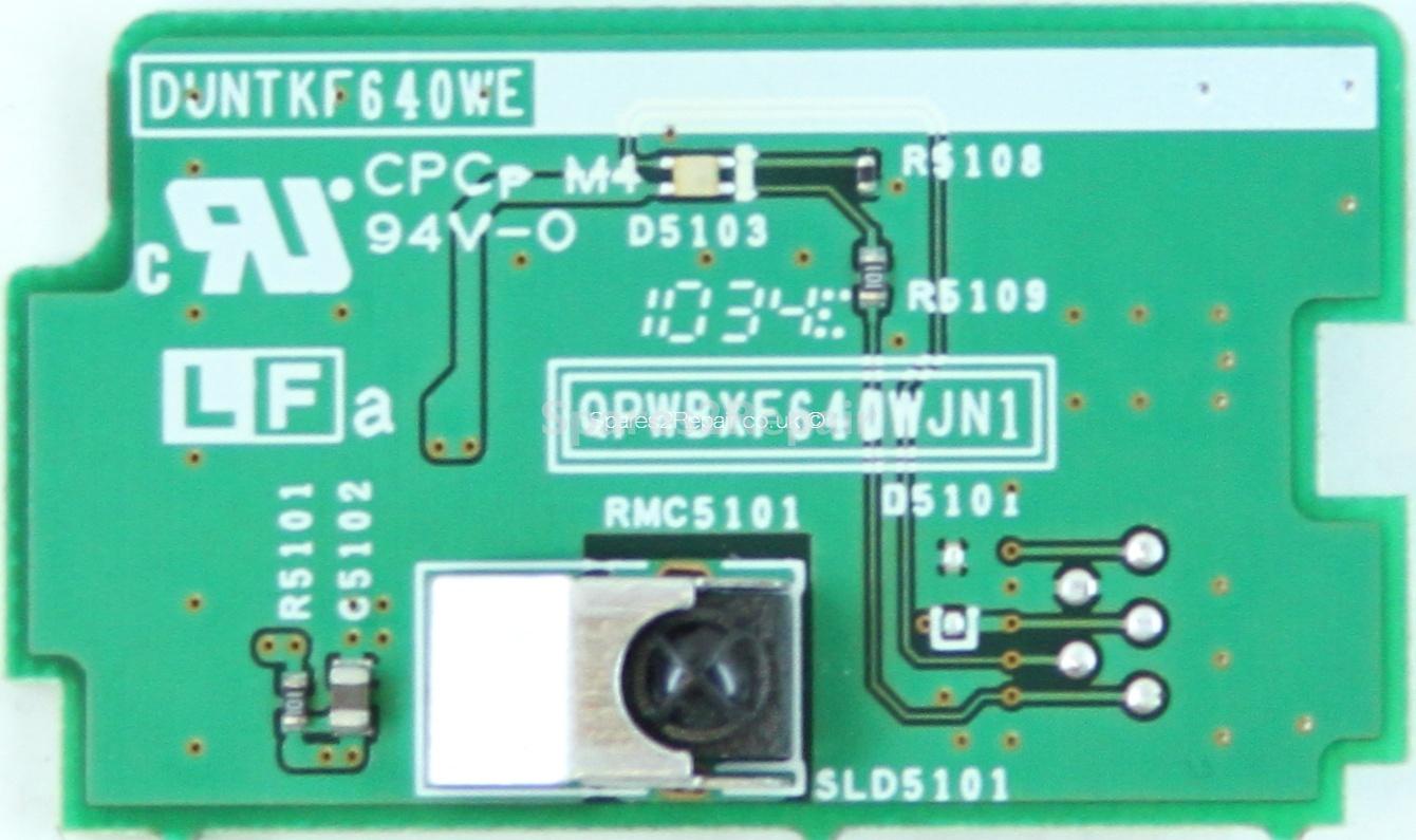 Sharp LC-32LE210E - IR - DUNTKF640WE - QPWBXF640WJN1