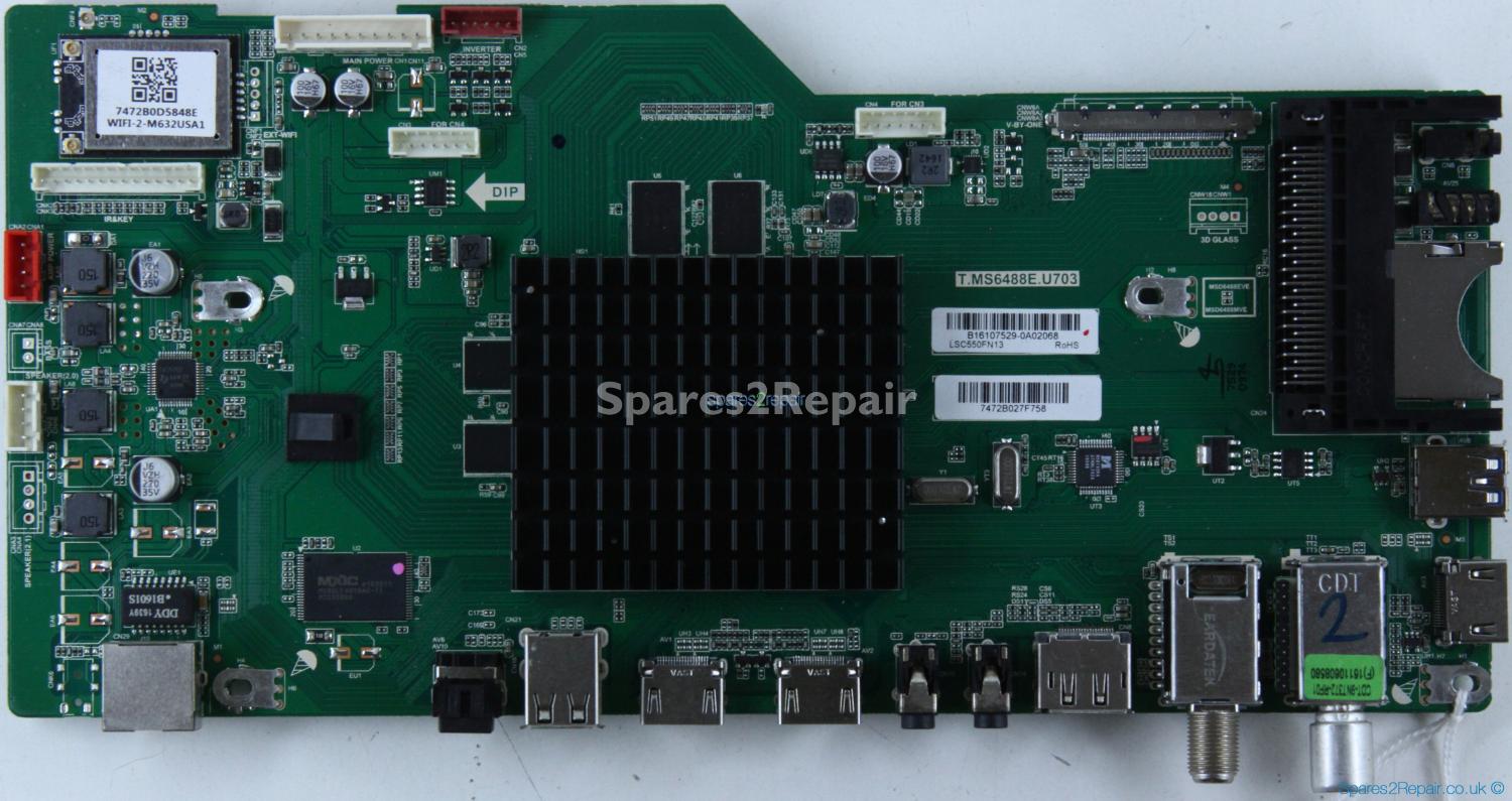 Sharp LC-55CUG8362KS - Main AV - B16107529 - T.MS6488E.U703