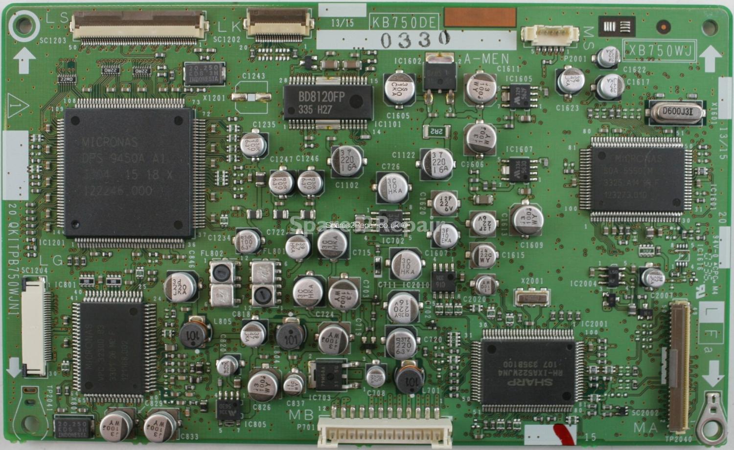 Sharp LC-20B4E - LVDS - KB750DE - XB750WJ - QKITPB750WJN1