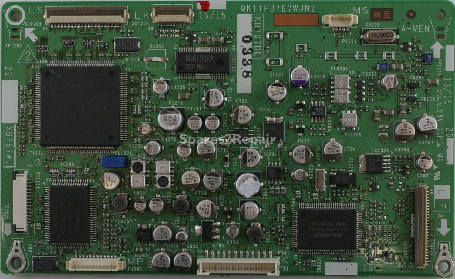 Sharp LC-20B4V-SM - LVDS - QKITPB767WJN2 - KB767DE - XB767WJ