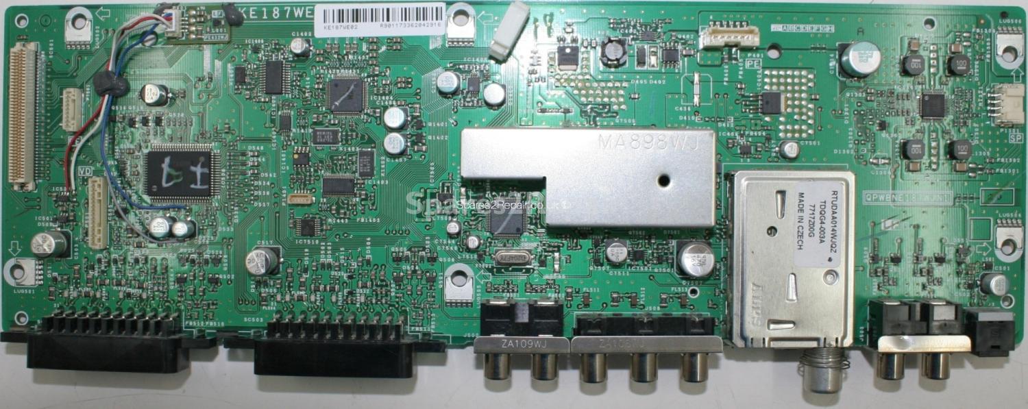 Sharp LC-46X20E - Main AV - KE187WE02 - QPWBNE187WJN1