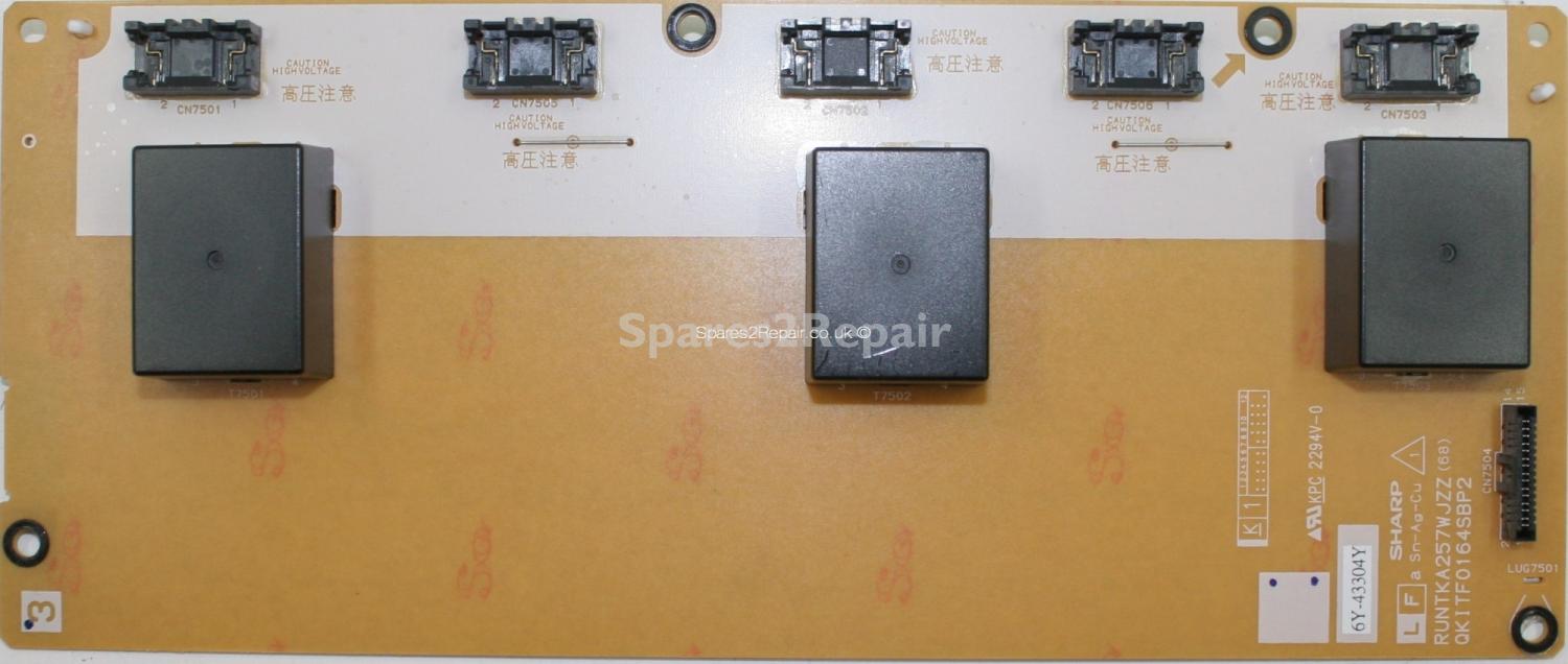 Sharp LC-46XD1E - Inverter - RUNTKA257WJZZ(68) - QKITF0164SBP2