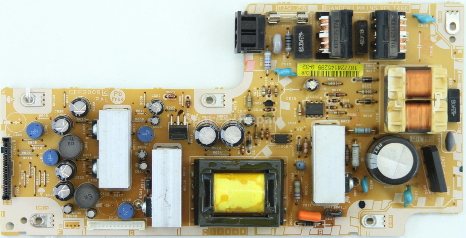 Sharp LC-20AD5E-BK - PSU - CEF300B - ETL-XPC-204T