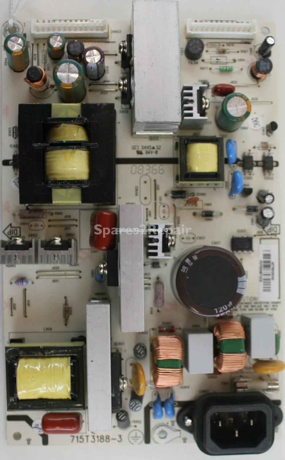 Sharp LC-26SB25E - PSU - 715T3188-3