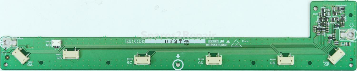 Sharp LC-30HV4E - Connector Board - KB161DE - SB161WJ