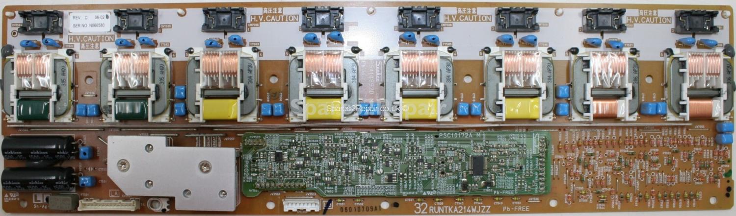 Sharp LC-32P70E - Inverter - 32 RUNTKA214WJZZ - REV C - PSC10172A M