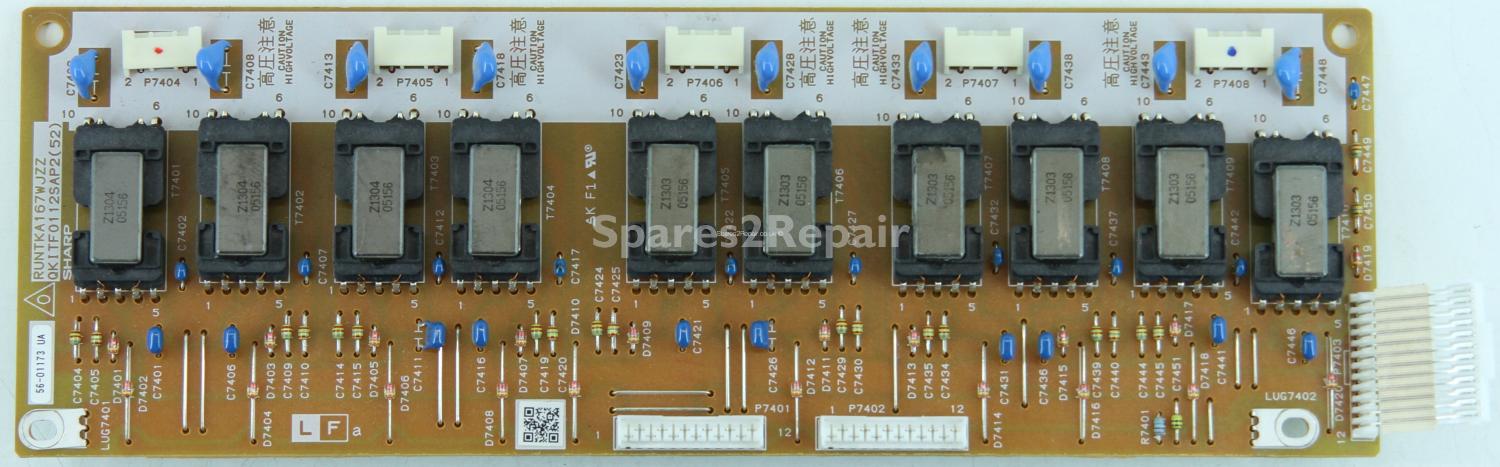 Sharp LC-37GA6E - Inverter - RUNTKA167WJZZ - QKITF0112SAP2 (52)