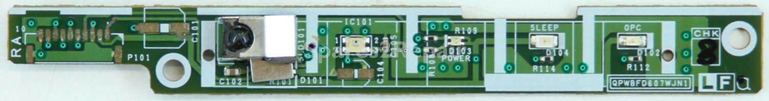 Sharp LC32GA8E - IR - QPWBFD607WJN1