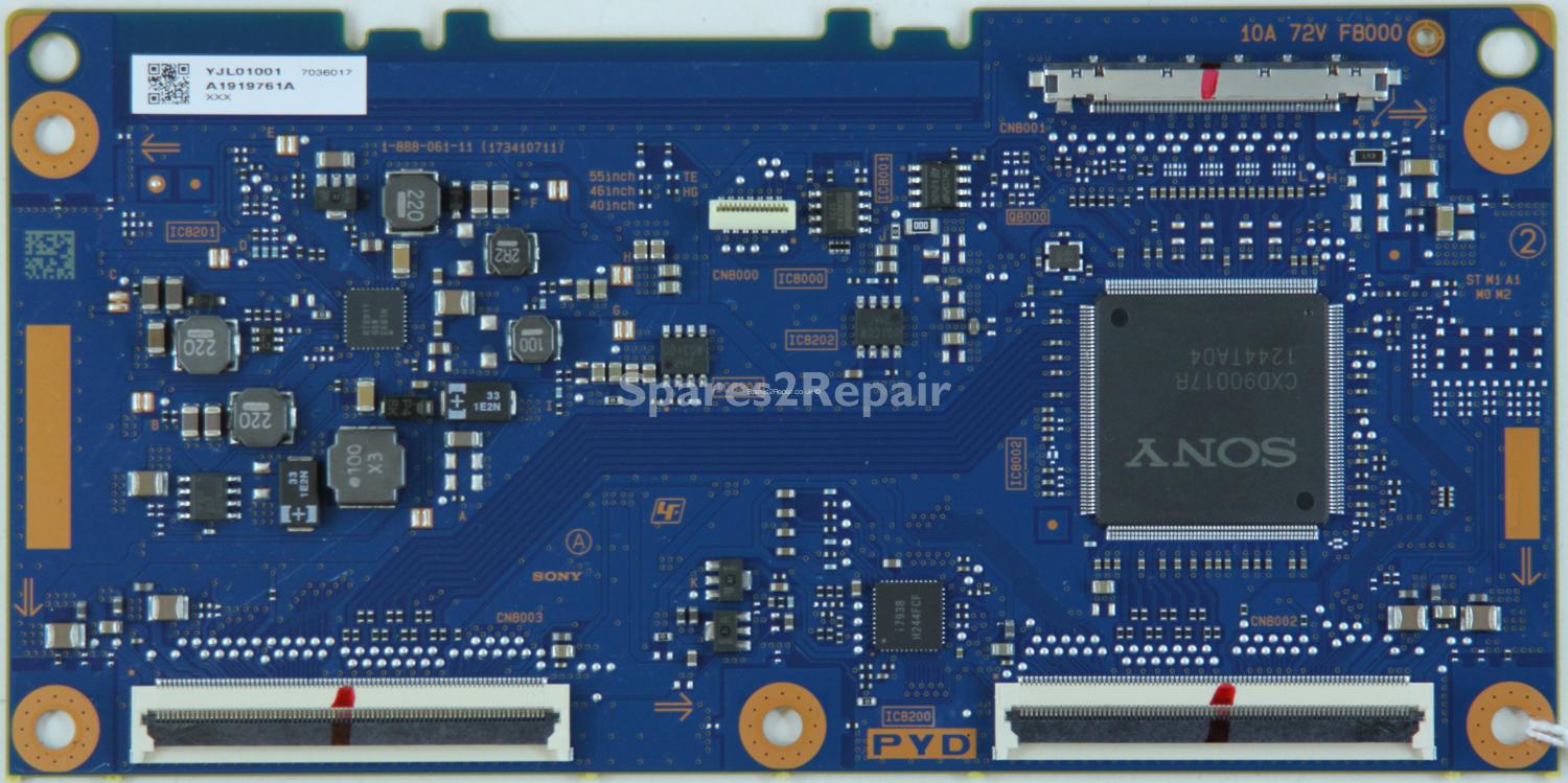 Sony KDL-46W905A - T-Con - 1-888-061-11 (173410711) - YJL01001 - A1919761A