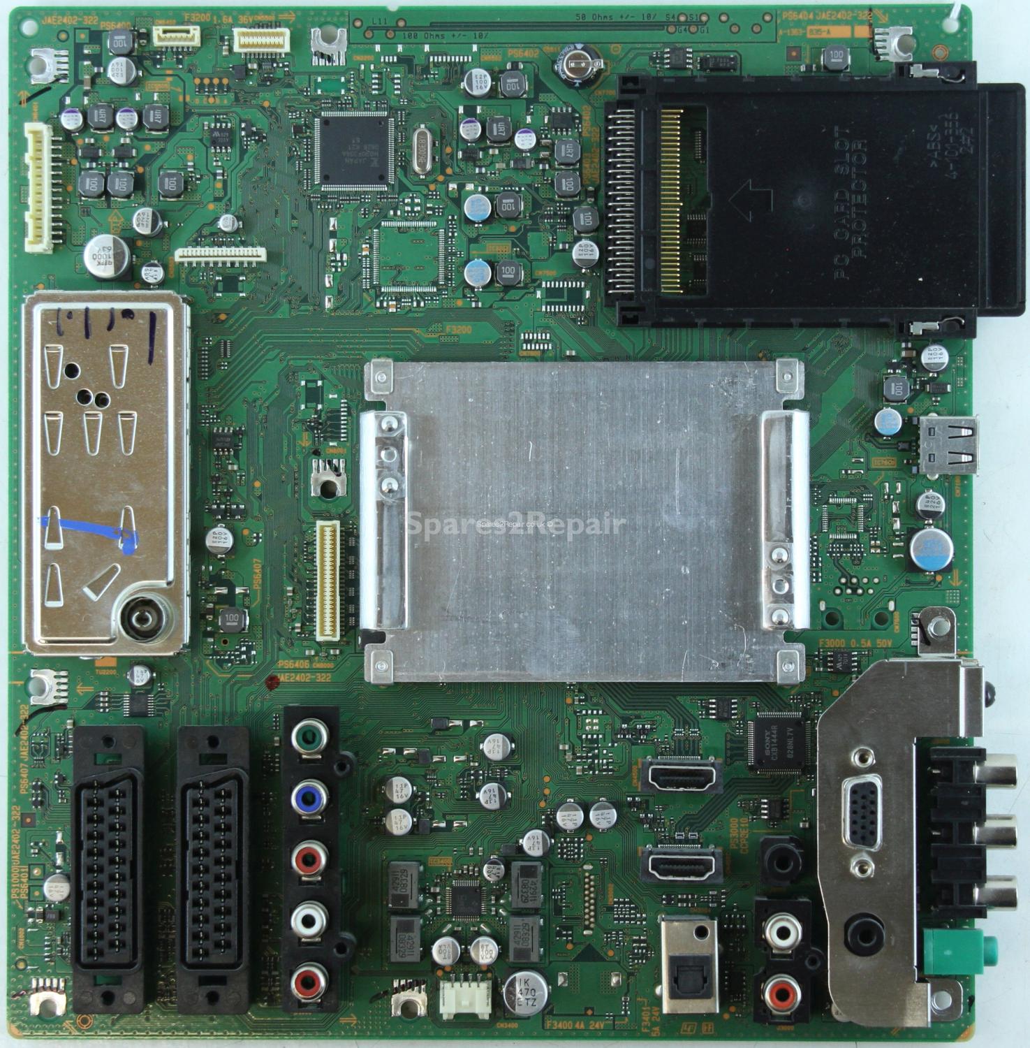 Sony KDL-32W4000 - Main AV - 1-875-656-12 - A-1363-835-A - E1519728K