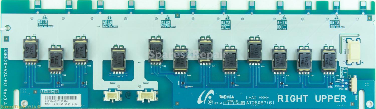 Sony KDL-52W3000 - Inverter - LJ97-01252A - Rev0.4 - SSB520HA24-RU