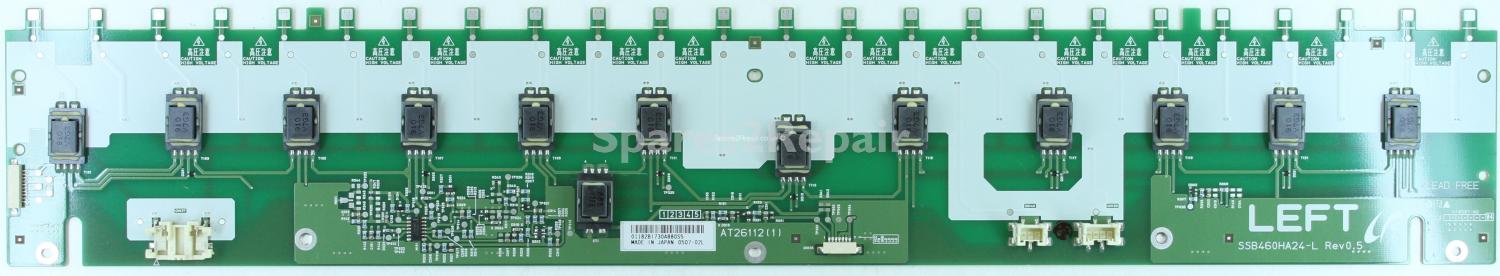 Sony KDL-46X3500 - Inverter - LJ97-01182B - SSB460HA24-L - Rev0.5 - Left