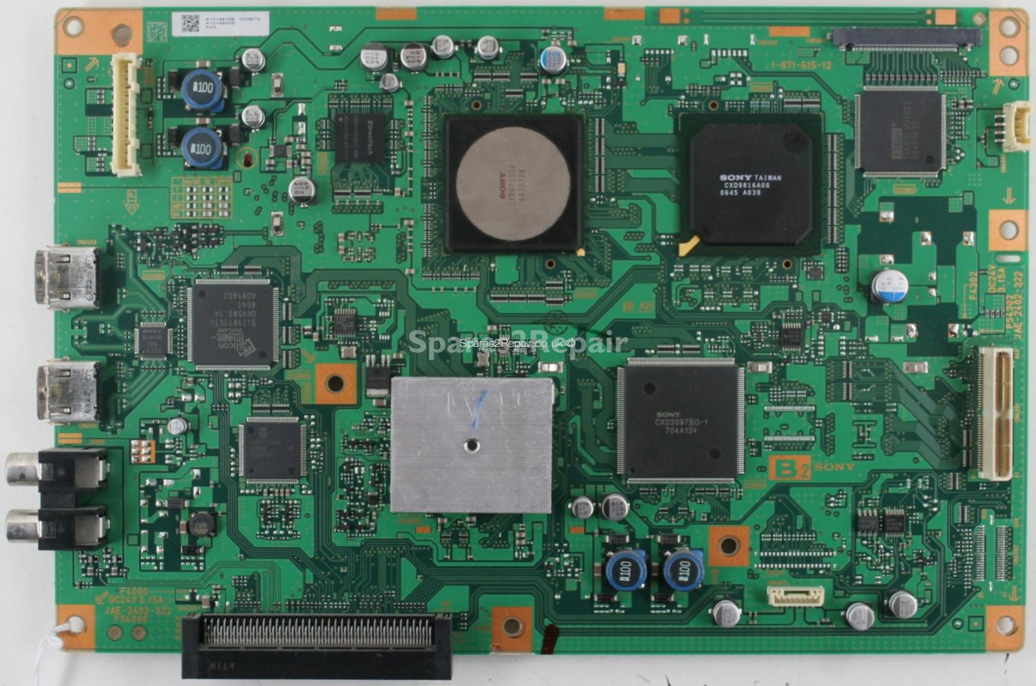 Sony KDL-52X2000 - HDMI - 1-871-615-12 - A1214819B - A1214820B