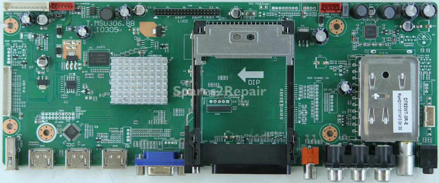 Technika X32/56G-GB-TCU-UK - Main AV - T.MSD306.8B - 10305 - 4501294 - LC320WXN-SCB1