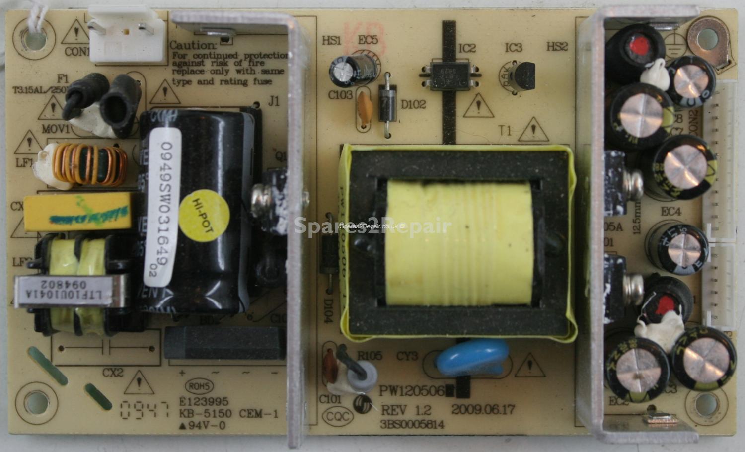 Technika 15-4-311 - PSU - PW120506 - Rev 1.2 - 3BS0005814 - KB-5150 CEM-1