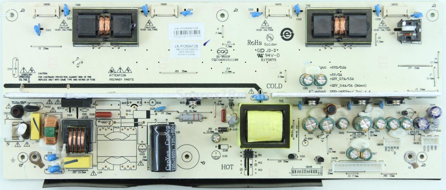 Technika 26/56G - Power Inverter - LK-PI260412B - CQC04001011196 - ZD-95(G)F