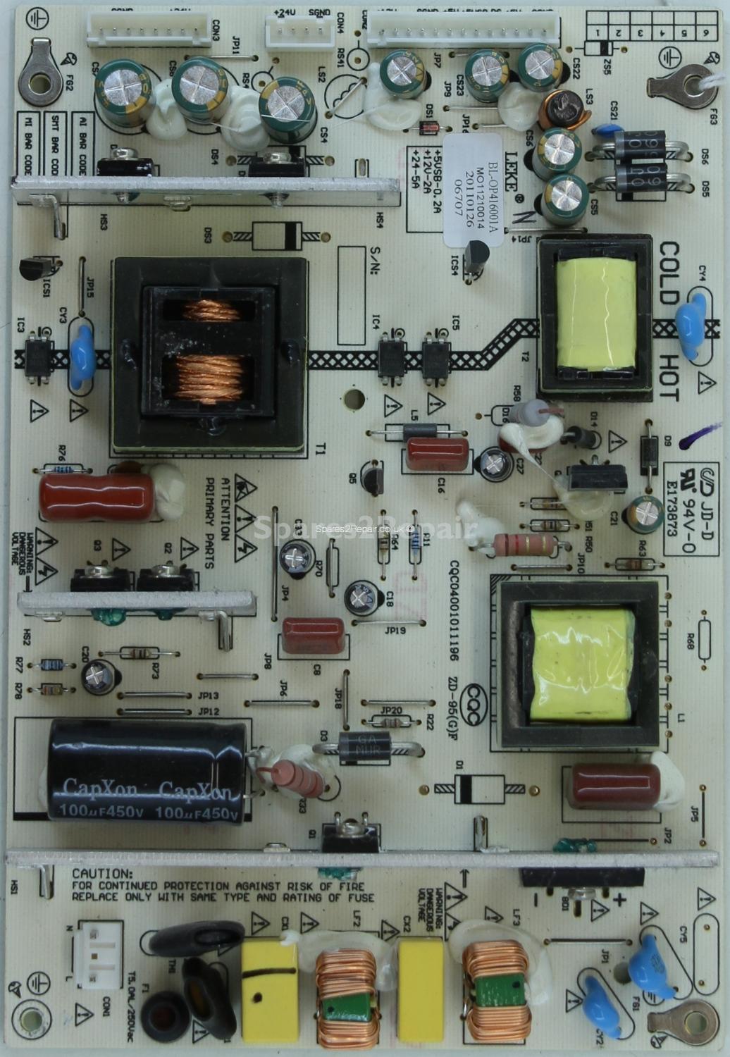 Technika X32/56G-GB-TCU-UK - PSU - BL-OP416001A - 20110126 - LK-0P416001A - REV:0.5 - CQC0400101196