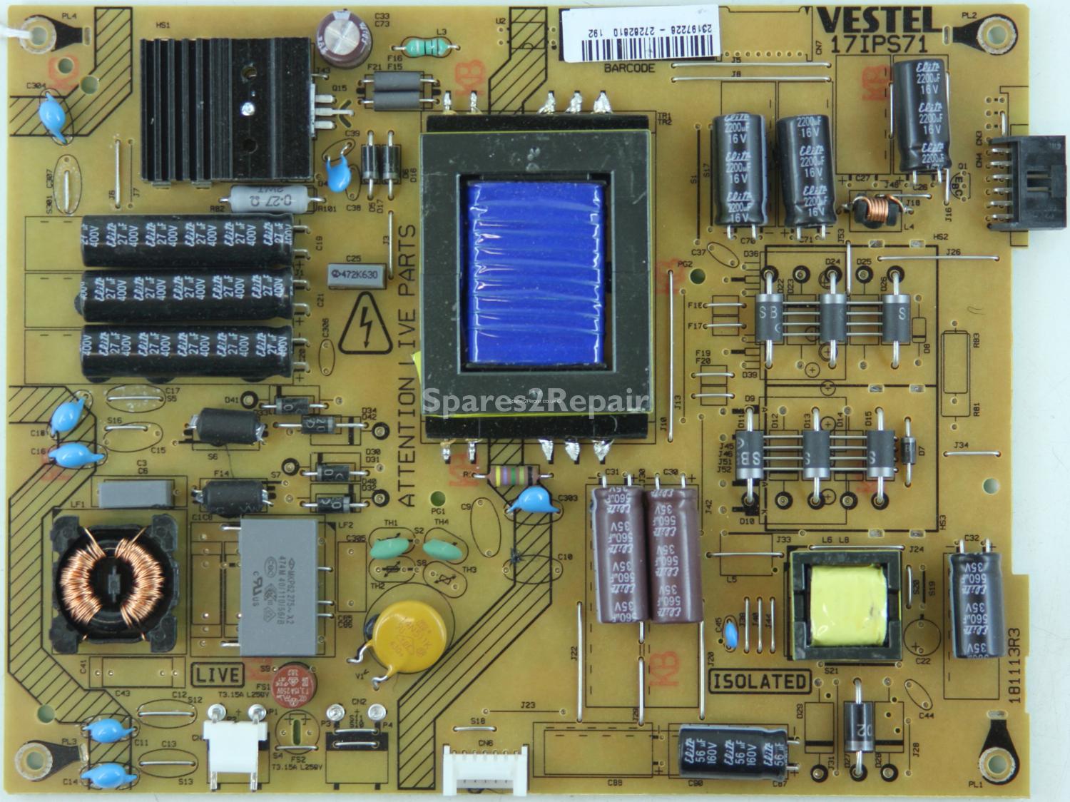 Polaroid P50LED14 - PSU - 23197226 - 17IPS71 - 181113R3