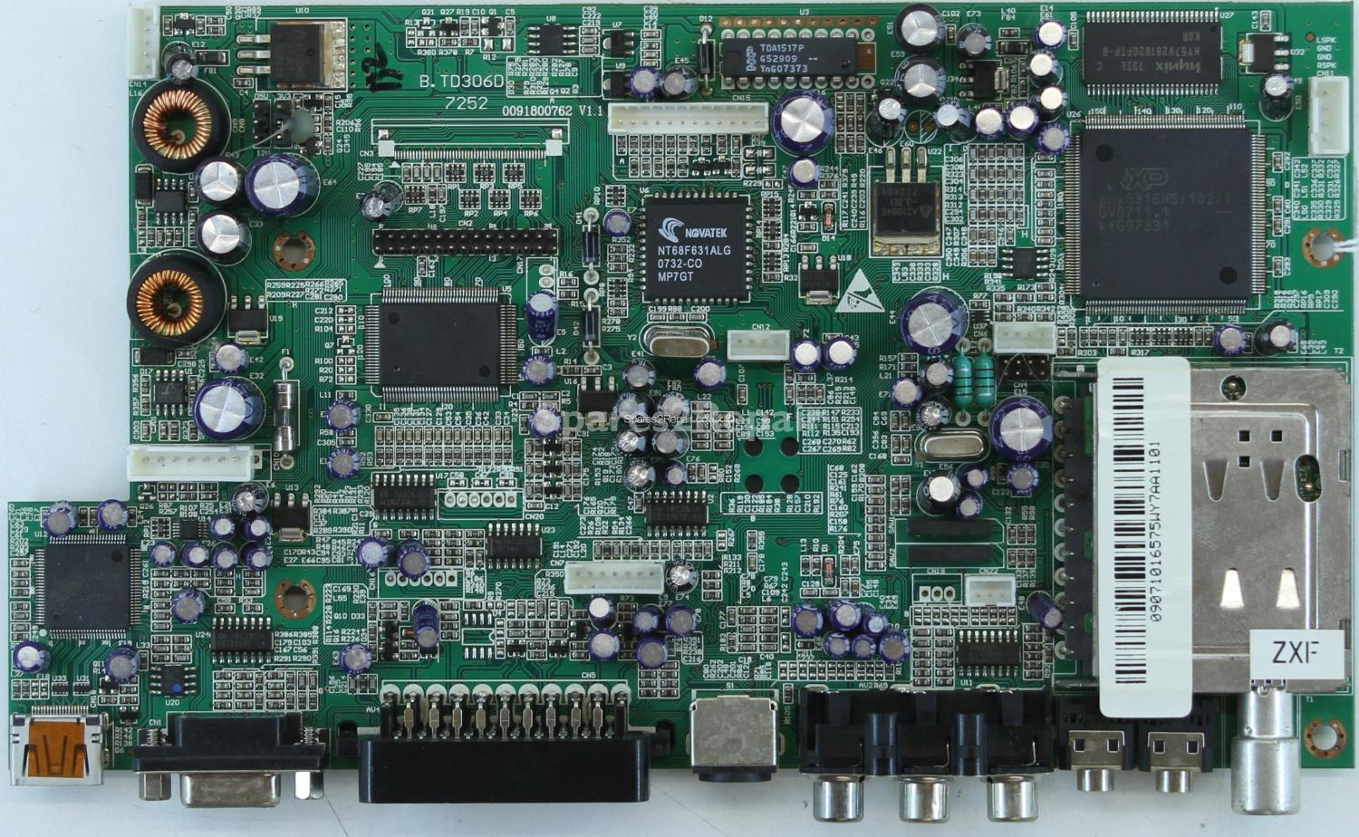 Wharfedale L19T71/CC - Main AV - B.TD306D - 7252 -0091800762 - V1.1